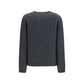 Valentino Garavani Gray Wool Oves Aries Sweatshirt
