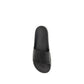 Valentino Garavani Black Rubber Flat Sandals