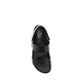 Valentino Garavani Black Calf Leather Bos Taurus Flat Sandals