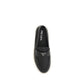 Prada Black Calf Leather Bos Taurus Slip-On Loafers