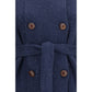 Brunello Cucinelli Blue Cotton Coat
