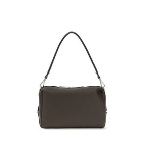 Fendi Brown Calf Leather Bos Taurus Shoulder Bag