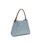 Fendi Blue Calf Leather Bos Taurus Shoulder Bag