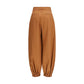 Fendi Brown Linen Casual Pants