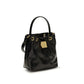 Balmain Black Calf Leather Bos Taurus Backet Bag