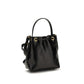 Balmain Black Calf Leather Bos Taurus Backet Bag