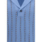 Fendi Blue Cotton Polo Shirt