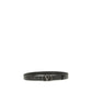 Valentino Garavani Black Calf Leather Bos Taurus Regular Belt