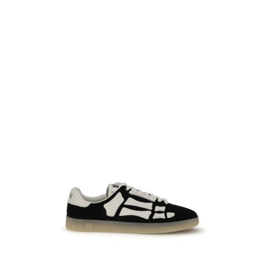 Amiri Black Calf Leather Bos Taurus Low Top Sneakers