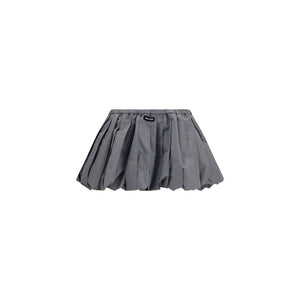 Miu Miu Gray Polyester Mini Skirt