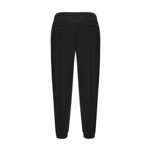 Brunello Cucinelli Black Cotton Joggers (Workout Pants)