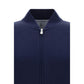 Brunello Cucinelli Blue Cotton Sweatshirt