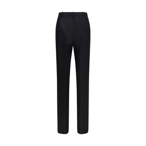 Gucci Black Silk Dress Pants