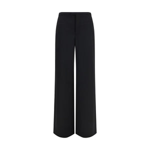 Gucci Black Wool Oves Aries Casual Pants