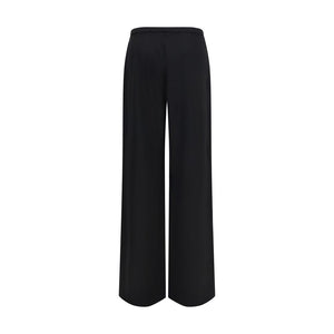 Gucci Black Wool Oves Aries Casual Pants
