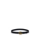 Gucci Black Calf Leather Bos Taurus Regular Belt