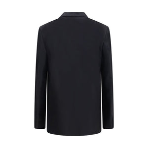 Gucci Black Silk Jacket