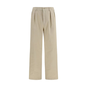Prada Beige Cotton Casual Pants