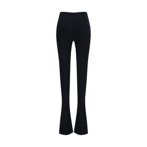 Gucci Black Viscose Flared Pants