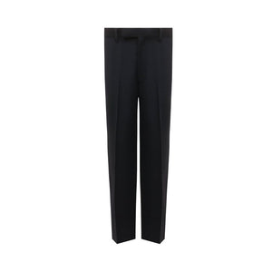 Prada Blue Wool Dress Pants