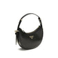 Prada Black Calf Leather Bos Taurus Backet Bag