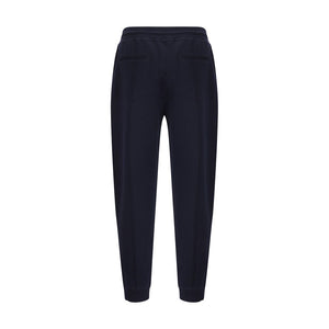 Brunello Cucinelli Blue Cotton Joggers (Workout Pants)
