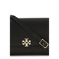 Tory Burch Black Calf Leather Bos Taurus Shoulder Bag