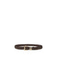 Brunello Cucinelli Brown Calf Leather Bos Taurus Regular Belt