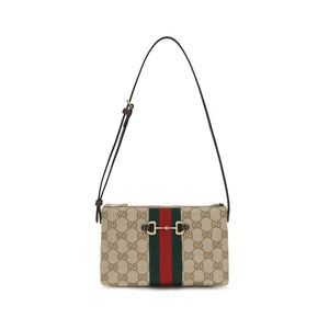 Gucci Beige Fabric Handbag
