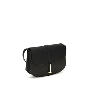 Tom Ford Black Calf Leather Bos Taurus Shoulder Bag