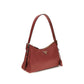 Prada Brown Calf Leather Bos Taurus Shoulder Bag