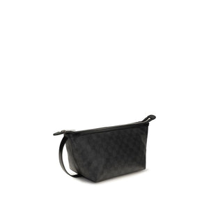 Gucci Black Fabric Clutch Bag