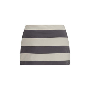 Miu Miu Multicolor Cotton Mini Skirt