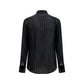 Gucci Black Silk Dress Shirt