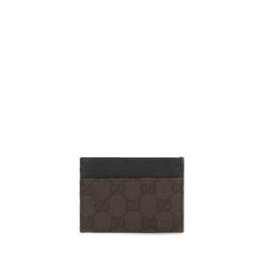 Gucci Brown Fabric Wallet