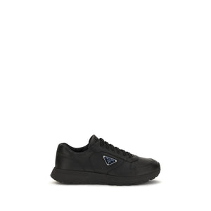 Prada Black Polyester Athletic Sneakers