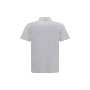 Gucci White Cotton Polo Shirt