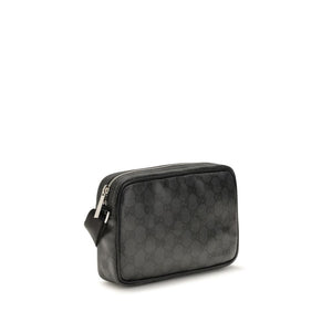Gucci Black Fabric Shoulder Bag