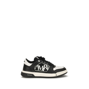 Amiri Black Calf Leather Bos Taurus Low Top Sneakers