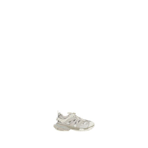 Balenciaga White Polyethylene Athletic Sneakers