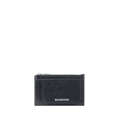 Balenciaga Black Lamb Ovis Aries Aries Wallet