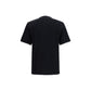 Brunello Cucinelli Black Cotton T-Shirt
