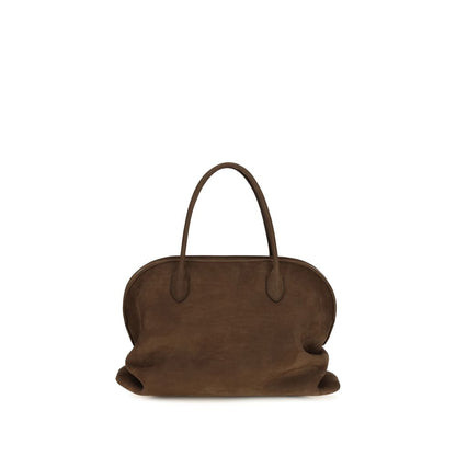 The Row Brown Calf Leather Bos Taurus Shoulder Bag