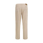 Brunello Cucinelli Beige Cotton Casual Pants