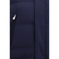 Brunello Cucinelli Blue Goose Down Full-Length Jacket