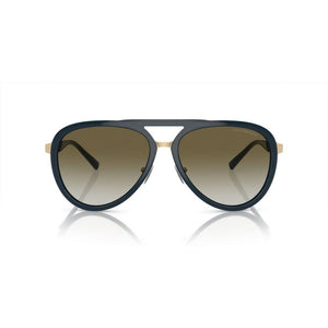 Emporio Armani Blue Metal Sunglasses