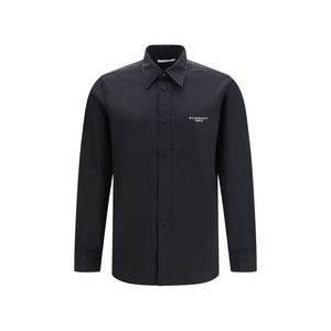 Givenchy Black Cotton Dress Shirt
