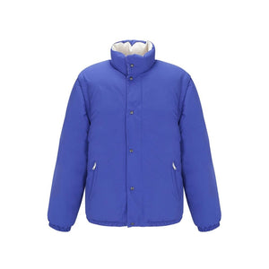 Gucci Blue Polyamide Coat