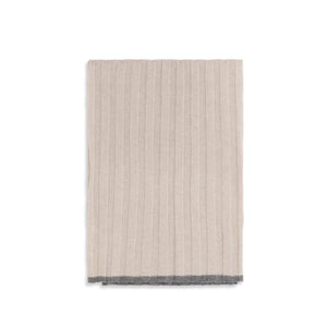 Brunello Cucinelli Beige Cashmere Scarf
