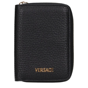Versace Black Leather Wallet